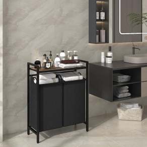 现代卫生间脏衣筐3D模型下载